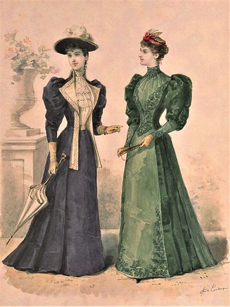 La Mode Illustree 1893 1890s Fashion Fashion History Historical