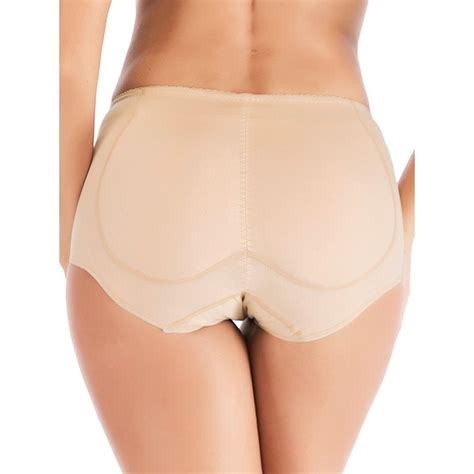 Sayfut Sayfut Women S Butt Lifter Underwear Silicone Padded Fake Butt Panties Hip Enhancer