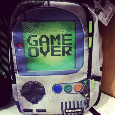 Game Over Backpack By Sprayground ~ Photo By Popstreetkidz Instagram