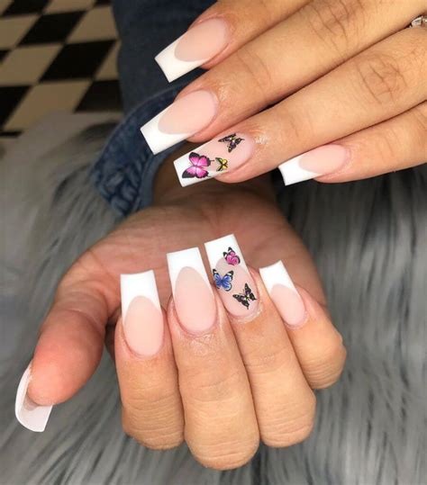 Short acrylic nails are the perfect option for a woman who wants a glamorous manicure without the length. Butterfly Nail Art Designs For Your Next Manicure - K4 Fashion