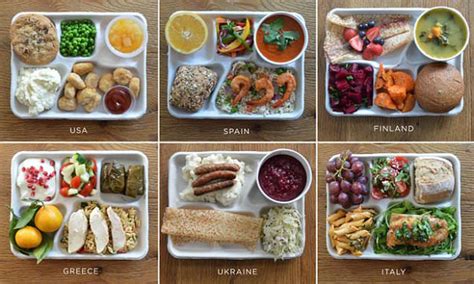 What School Lunches Look Like Around The World Cafeteria Food Food