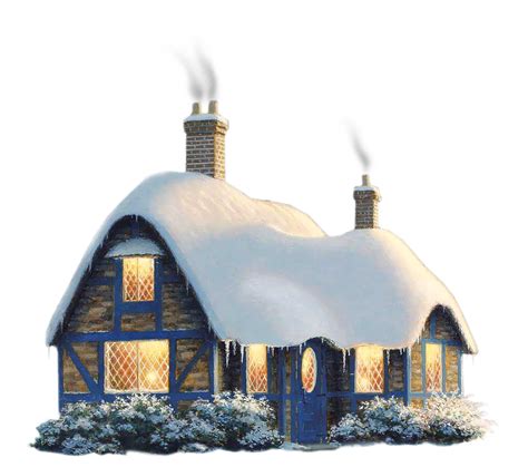 Transparent Snowy Winter House Png Clipart Winter House Image House
