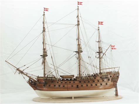 Wooden ship model Norske Løve, NORSKE LOEVE
