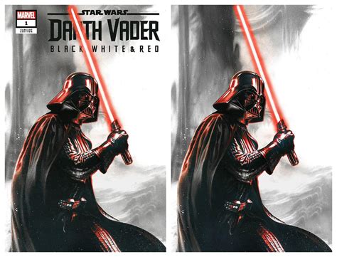 Darth Vader Black And Red 1 Gabriele Dellotto Variant Set Ltd To Only