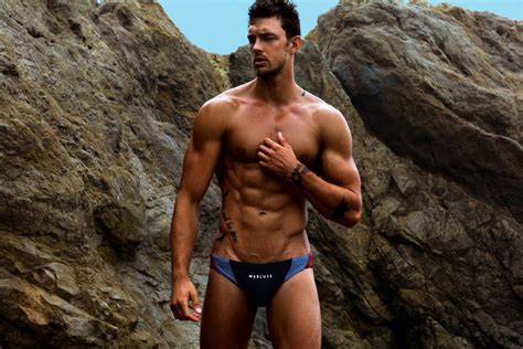 Marcuse Swimwear New Campaign With Christian Hogue Men And Underwear