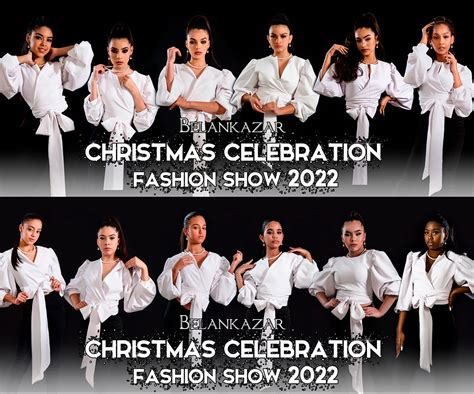 Belankazar Celebrar Sus A Os Con El Christmas Celebration Fashion Show