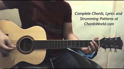 Justin Bieber Hit The Ground Chords Guitar Lessons Youtube