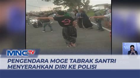 Pengendara Moge Tabrak Santri Di Ciamis Menyerahkan Diri Ke Polisi