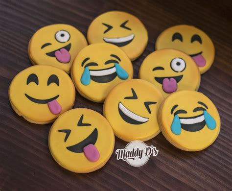 Emoji Face Funny Faces Royal Icing Cookies Decorated Cookies Sugar