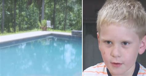 6 Year Old Branson Saves Twins From Drowning In Pool Now Hes Being