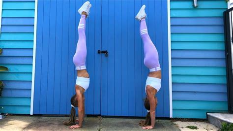 How To Do A Handstand The Rybka Twins Youtube
