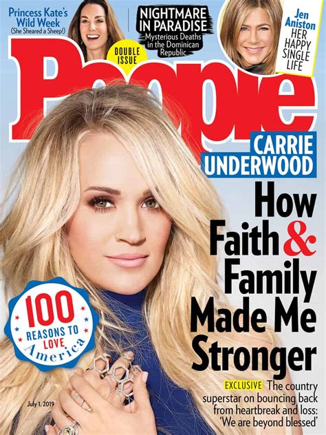 NashvilleGab | Carrie Underwood covers People Magazine's 100 Reasons to ...