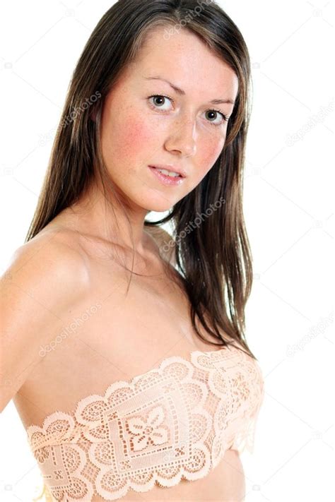 porträtt av den vackra naken kvinnan Stockfotografi arkusha 24013703