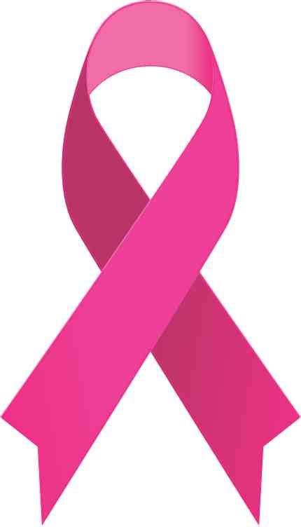 3in X 5in Pink Breast Cancer Ribbon Sticker Vinyl Awareness Decal