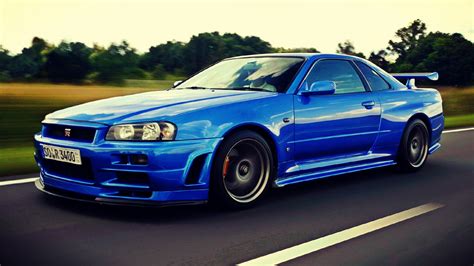 Blue Nissan Skyline R Wallpapers Top Free Blue Nissan Skyline R Backgrounds WallpaperAccess