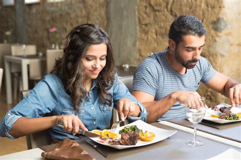 couple having lunch stock image image of meal architecture 46099851