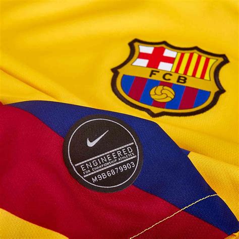 201920 Kids Nike Lionel Messi Barcelona Away Jersey Soccerpro