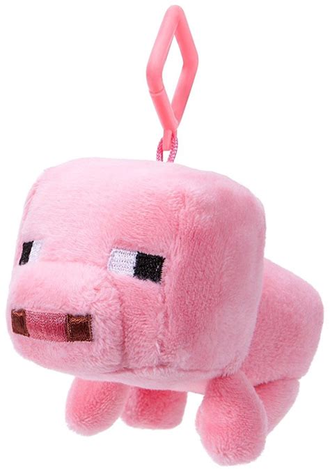 Minecraft Baby Pig Plush Clip On Jazwares Toywiz