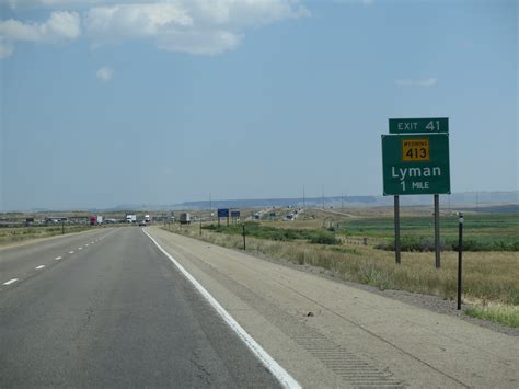 Interstate 80 East Unita County Aaroads Wyoming