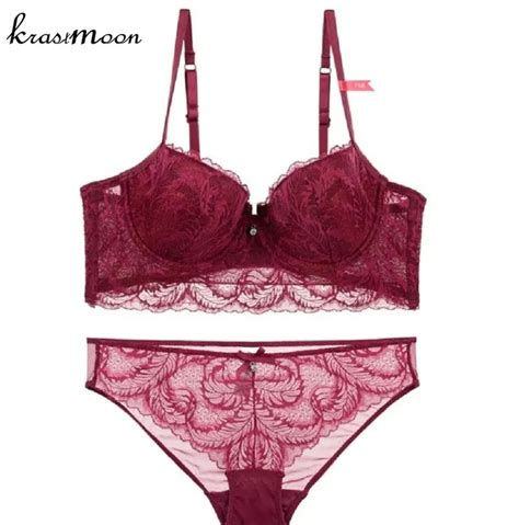 Aliexpress Com Buy New Arrival Lace Feather Bra Brief Sets