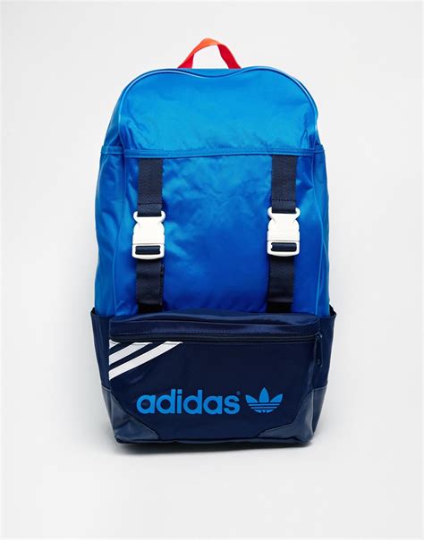 Lyst Adidas Originals Zx Backpack In Blue For Men