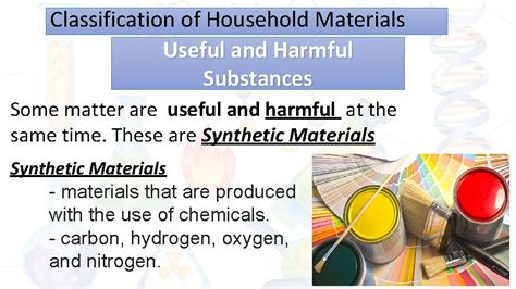 Recognizing Useful And Harmful Materials Everything Around Us