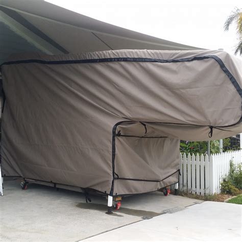 Slide On Camper Suncover Custom Made In Australia 10 Year Warranty