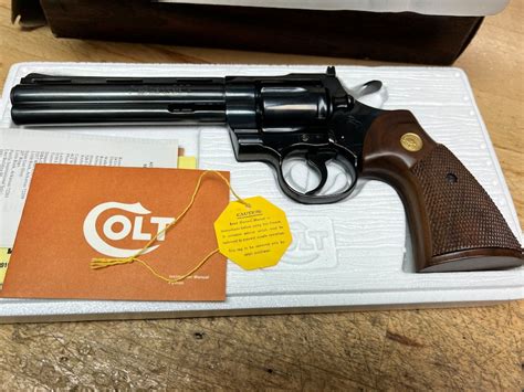 Colt Python 6 Blued 357 For Sale