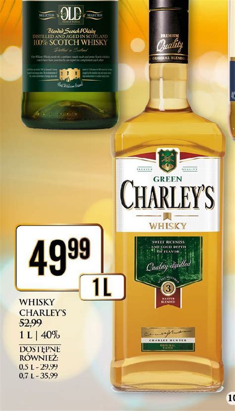 Promocja Whisky Charley S Green W Dino