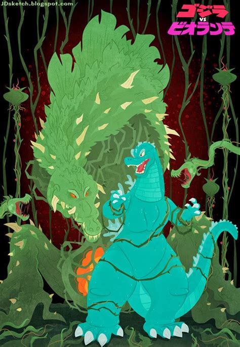 The Art Of Justin Dial Godzilla Vs Biollante