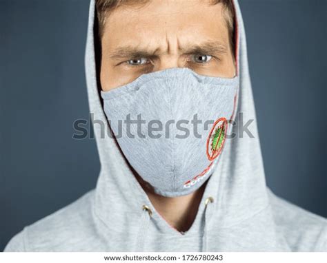 Man Mask Stop Coronavirus Emotions On Stock Photo 1726780243 Shutterstock
