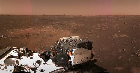 — nasa's perseverance mars rover (@nasapersevere) february 18, 2021. NASA Releases Incredible Panorama of Mars Rover's Landing Site