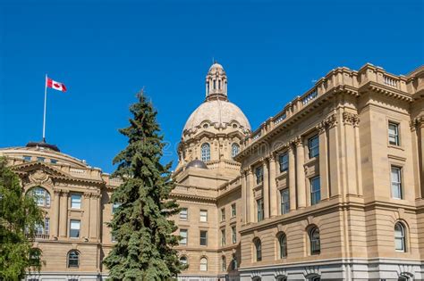 Alberta Legislature Building In Edmonton Stock Image Image Of Capital