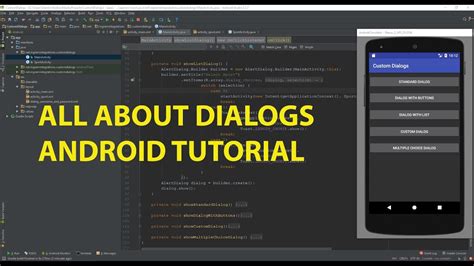 Aapt process not ready to receive commands. Custom Dialog in Android Studio - YouTube