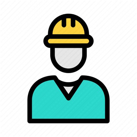 Engineer Builder Avatar Worker Construction Icon Download On