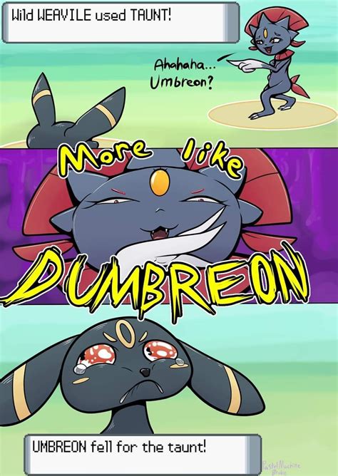 Weavile Used Taunt In 2020 Pokemon Memes Umbreon Pokemon