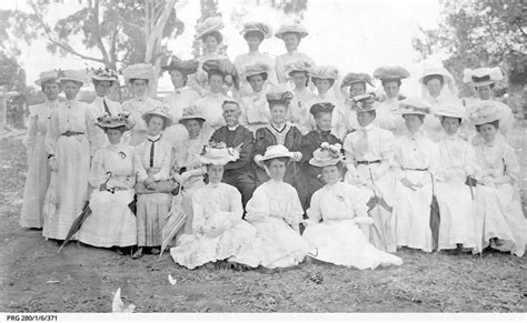 a clergyman with a group of women photograph state library of south australia