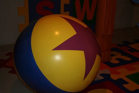 Luxo Jr Ball Toy Story Midway Mania The Ball From The P Flickr