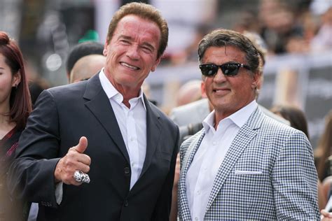 Sylvester Stallone On Arnold Schwarzenegger He Will Be Back But Wont