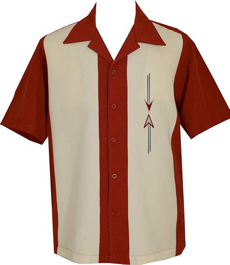 1950s Style Mens Shirts Bowling Hawaiian Rockabilly Shirts