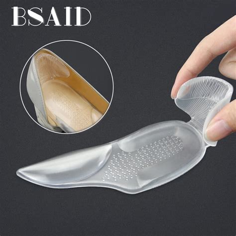 BSAID Silicone Cushion Insoles Arch Support Insoles For Heels Shoes