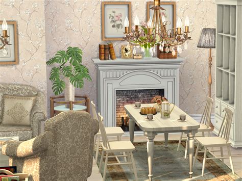 The Sims Resource Vintage Living And Dining Room Cc Needed