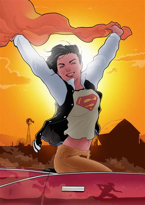 Commission Lana Lang By Redgvicente On Deviantart