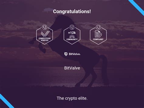 With one of the largest market caps of all cryptocurrencies in circulation, this cheap cryptocurrency still has a huge potential for growth. BitValve has become part of the #crypto elite. P2P # ...