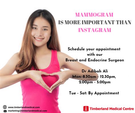 Mammogram Is More Important Timberland Medical Centre
