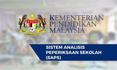 Kementerian pendidikan malaysia mewujudkan sistem semakan iaitu sistem analisis peperiksaan sekolah. SAPS : Login Semakan Ibu Bapa - OnTrenz (UPDATE 2020)