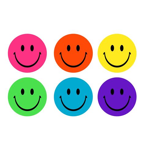 Rainbow Smiley Face Digital Sticker 1 Zipped File Including Epspng