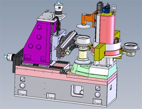 Figure 1 Digitally Designed Clc Shaping Machine Internals Shown With