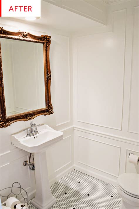 Remodeling your powder rooms can turn them into elegant and fun rooms for guests. Before and After: An Elegant Powder Room for an ...