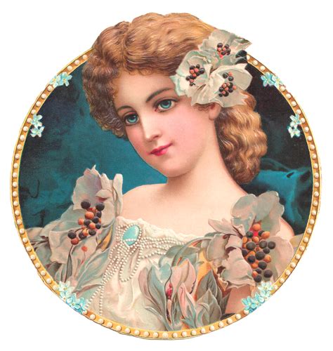 Victorian Woman Clip Art Free Antique Victorian Graphic Beautiful